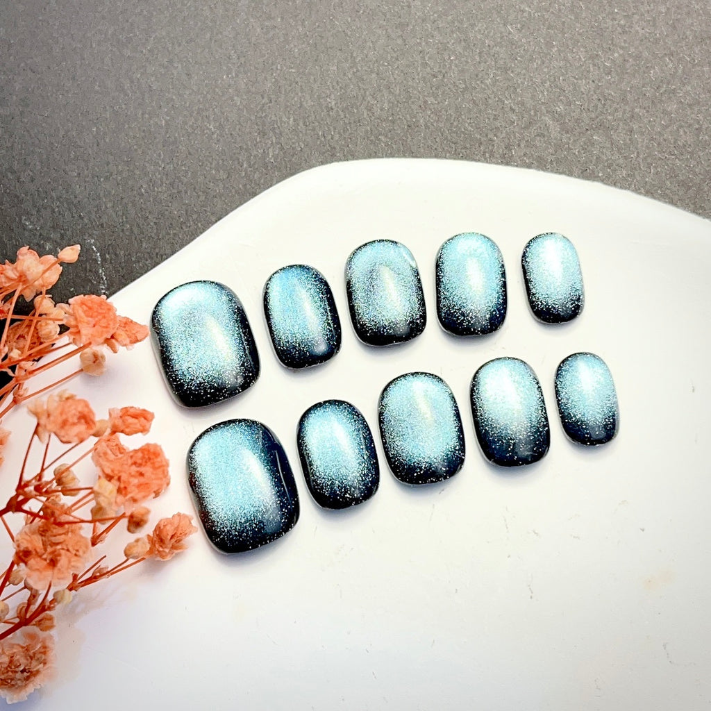 Handmade custom nail art wears nail flashes and high-quality fake nails(16146)