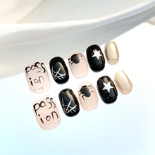 Load image into Gallery viewer, Handmade custom nail art wears nail flashes and high-quality fake nails(16147)