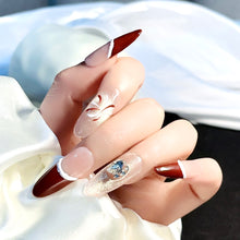 Load image into Gallery viewer, Handmade custom nail art wears nail flashes and high-quality fake nails(16150)