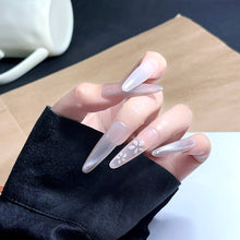 Load image into Gallery viewer, Handmade custom nail art wears nail flashes and high-quality fake nails(16152)