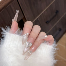 Load image into Gallery viewer, Handmade custom nail art wears nail flashes and high-quality fake nails(16162)