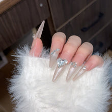 Load image into Gallery viewer, Handmade custom nail art wears nail flashes and high-quality fake nails(16162)