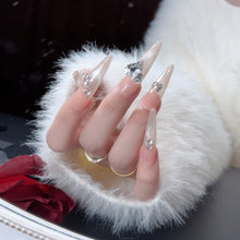Load image into Gallery viewer, Handmade custom nail art wears nail flashes and high-quality fake nails(16162)