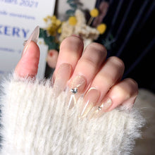 Load image into Gallery viewer, Handmade custom nail art wears nail flashes and high-quality fake nails(16161)