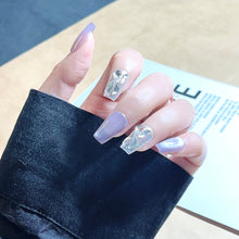 Load image into Gallery viewer, Handmade custom nail art wears nail flashes and high-quality fake nails(16156)