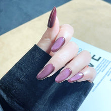 Load image into Gallery viewer, Handmade custom nail art wears nail flashes and high-quality fake nails(16154)