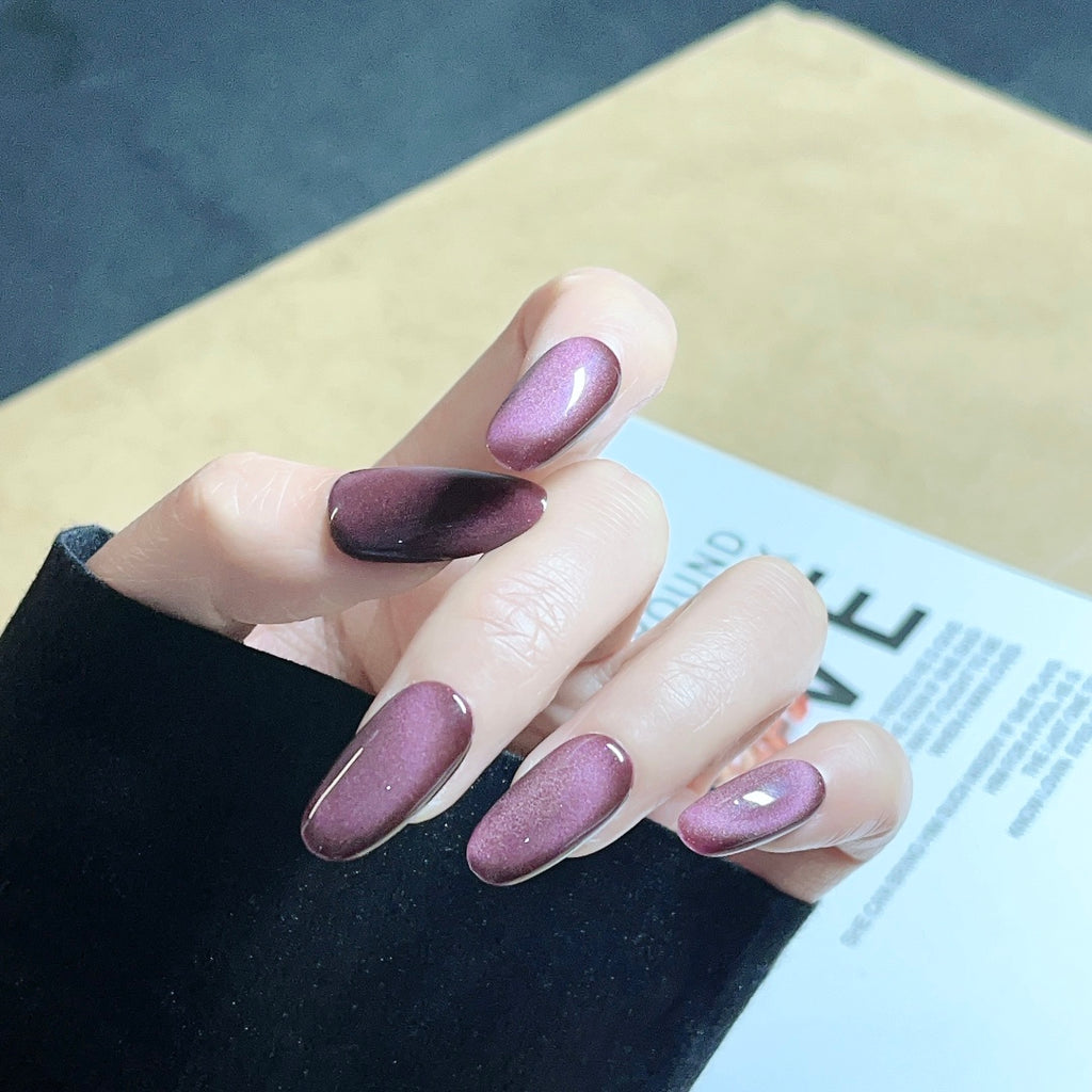 Handmade custom nail art wears nail flashes and high-quality fake nails(16154)